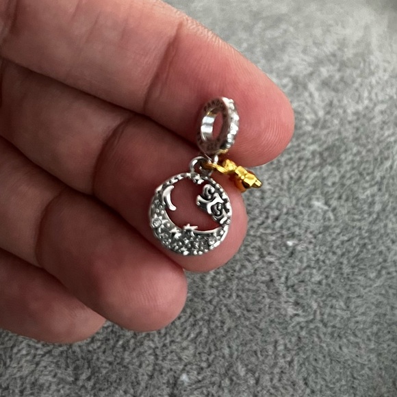 PANDORA Disney Tinker Bell Celestial Night Dangle Charm - Picture 3 of 9